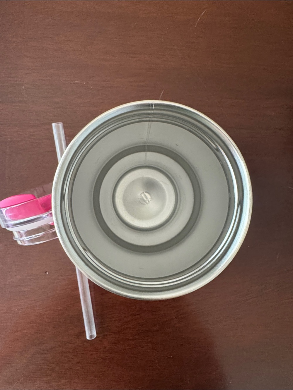 STANLEY 20 oz PINK Tumbler with Straw - Picture 5 of 5